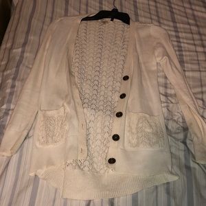 White Cardigan